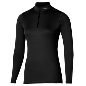 BREATH THERMO MIDWEIGHT MEZZA ZIP MANICA LUNGA DONNA NERO