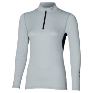 BREATH THERMO MIDWEIGHT MEZZA ZIP MANICA LUNGA DONNA PERLA